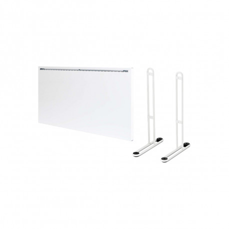 Pack ADAX Radiateur électrique connecté blanc - 2000 W - 1403x330x91 mm - Famn H 20 KWT - Pieds pour radiateur P blancs - 195x2