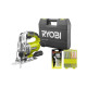 Pack RYOBI Scie sauteuse pendulaire RJS980-KA5 - 600W - 98mm - coffret de 10 lames - 102mm - RAK10JSB