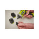 Tournevis RYOBI 4V USB Lithium - 1 batterie 2,0Ah - coffret 10 embouts - mandrin déporté - renvoi d'angle - RSD4-120TA2