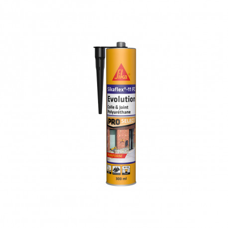 Mastic colle SIKA Sikaflex 11 FC+ Evolution - Noir - 300ml