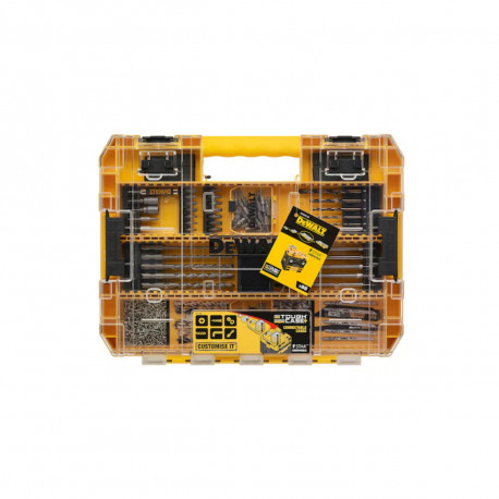 Coffret 135 pièces Tough Case Large DEWALT - DT70763-QZ