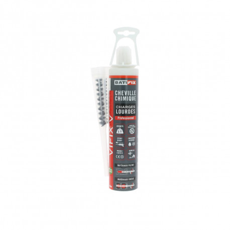 Scellement chimique pour charges lourdes BATIFIX - Ton pierre - 300ml