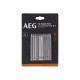 Embouts de vissage AEG - 90 mm - Acier - 10 pcs - PZ2